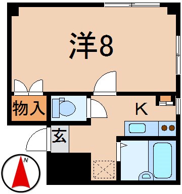 サカノビルの物件間取画像