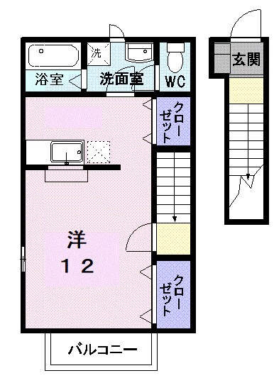 リトル　マーシュ　Ⅰの物件間取画像