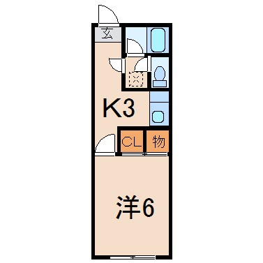 コーポあこやの物件間取画像