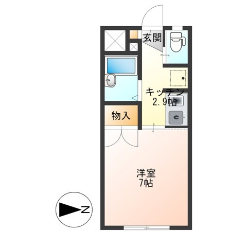 ブリリアント21の物件間取画像