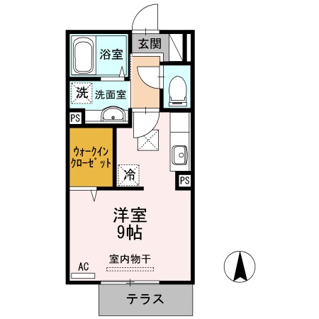 グリーンヒルズ Ⅱの物件間取画像