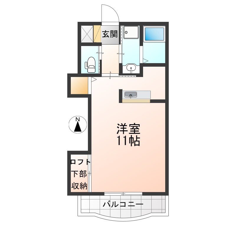 エイペクスアライの物件間取画像