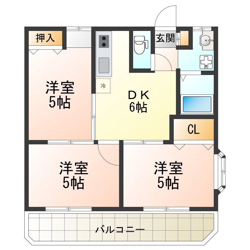 アドリームSの物件間取画像