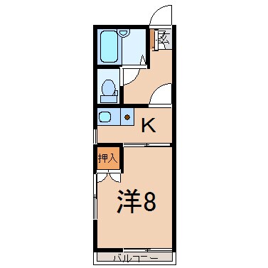 クレールⅢの物件間取画像
