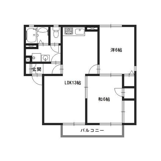 サンパティック御立の物件間取画像