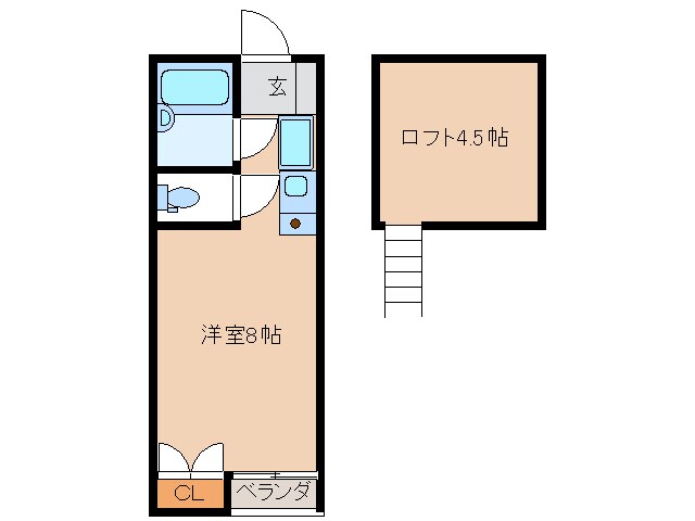 ＳＫＹＲＯＣＫＥＴⅡの物件間取画像