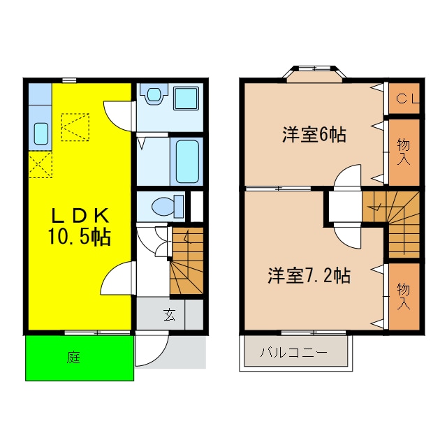 ＦＲＩＥＤＥＮはしまの物件間取画像