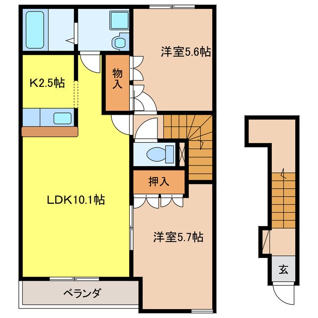 ピアレスＴの物件間取画像