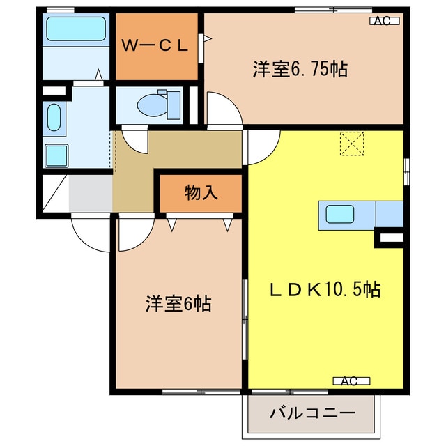 セレッソ78の物件間取画像