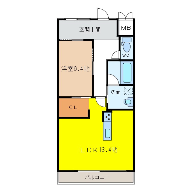 GRAN R TATSUMIの物件間取画像