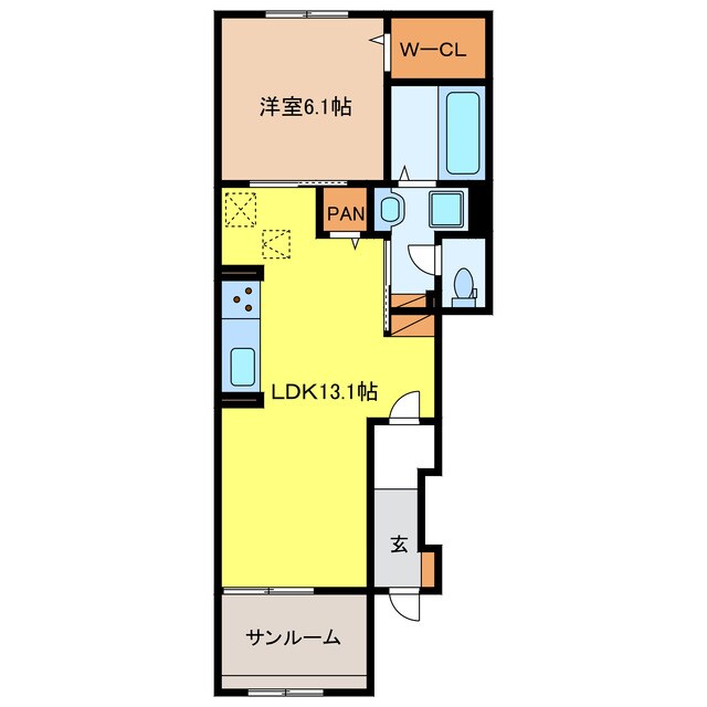 UKⅡの物件間取画像