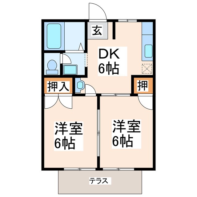 シュテルンハイムの物件間取画像