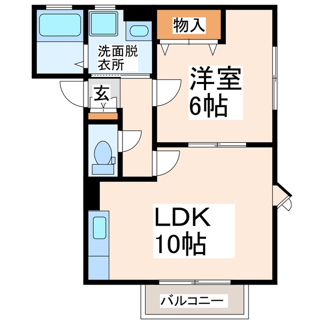 ソレイユハイツの物件間取画像