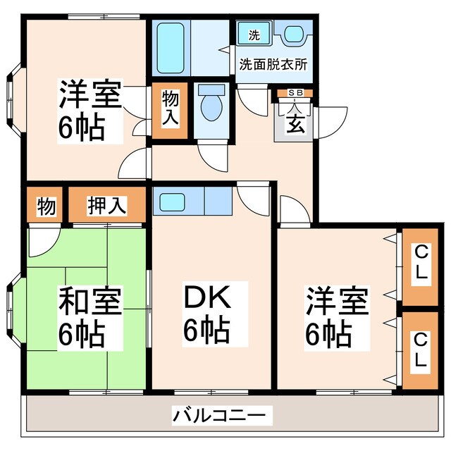 フォレストコートの物件間取画像