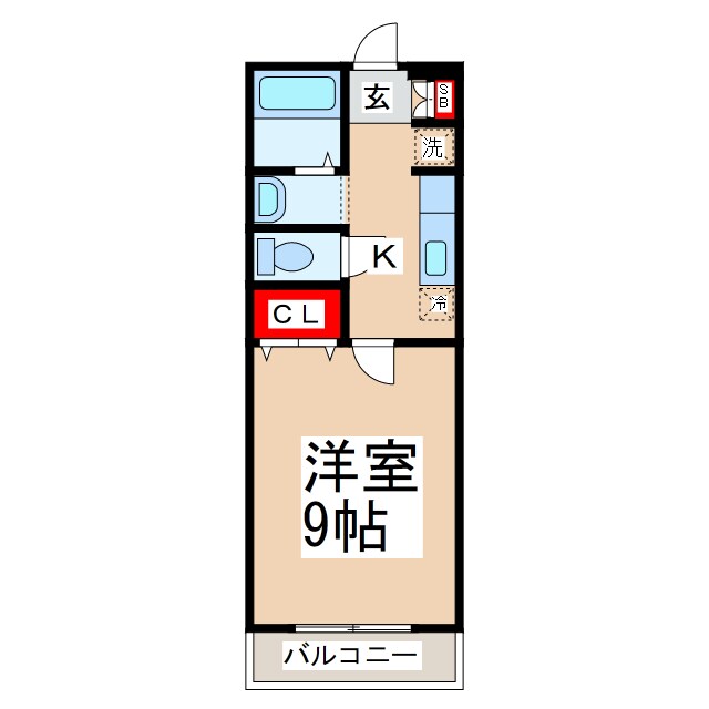 ＭＩＺＵＨＯ・17の物件間取画像