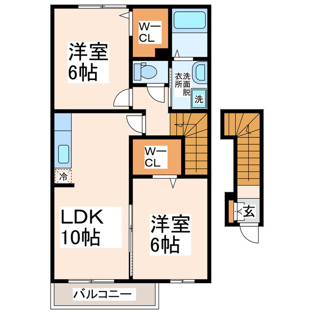 クォーク１８Ａ・Ｂ・Ｃの物件間取画像