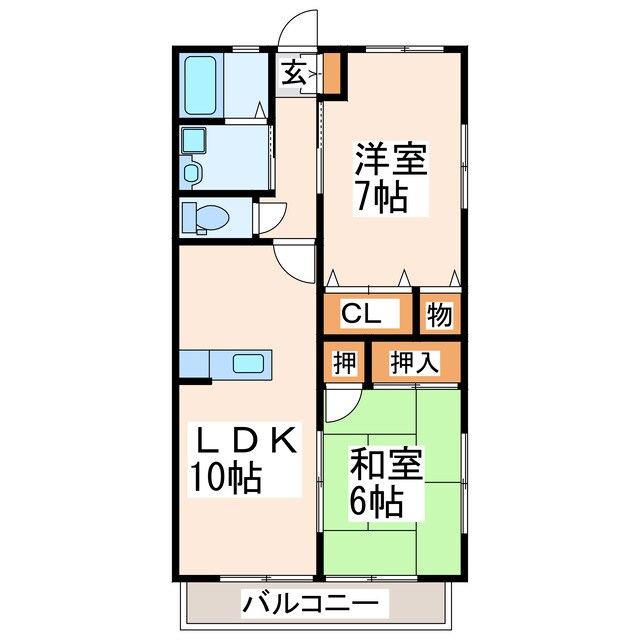 サンフォレスト（光の森）の物件間取画像