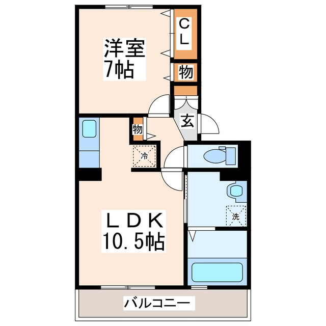 エスペランサの物件間取画像