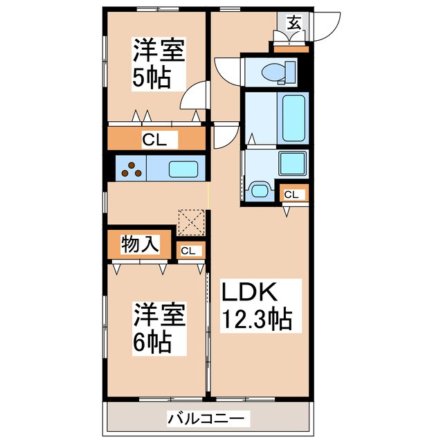 Maison　CHARITEの物件間取画像