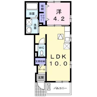 エアリーヒルズⅢの物件間取画像