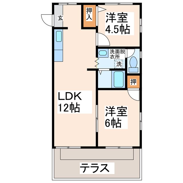 アミューズメントハウスの物件間取画像