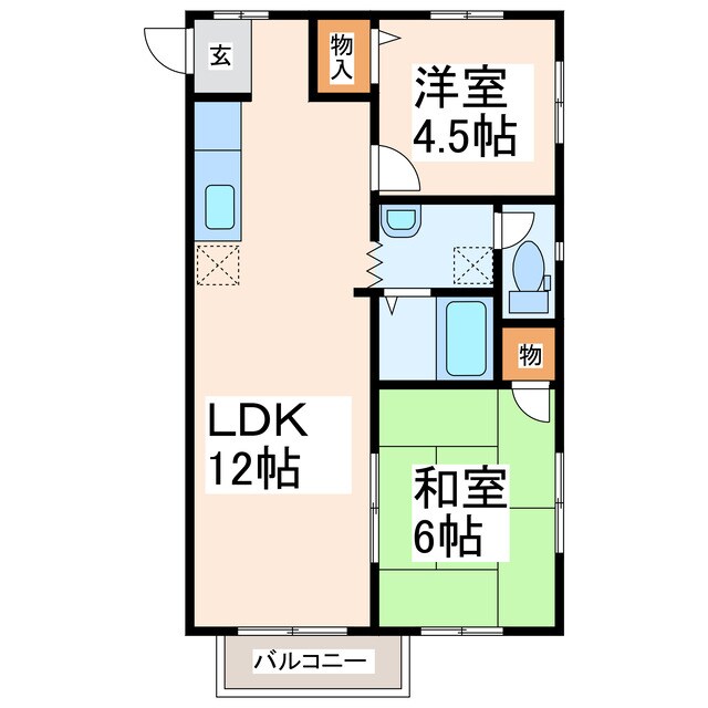 アミューズメントハウスの物件間取画像