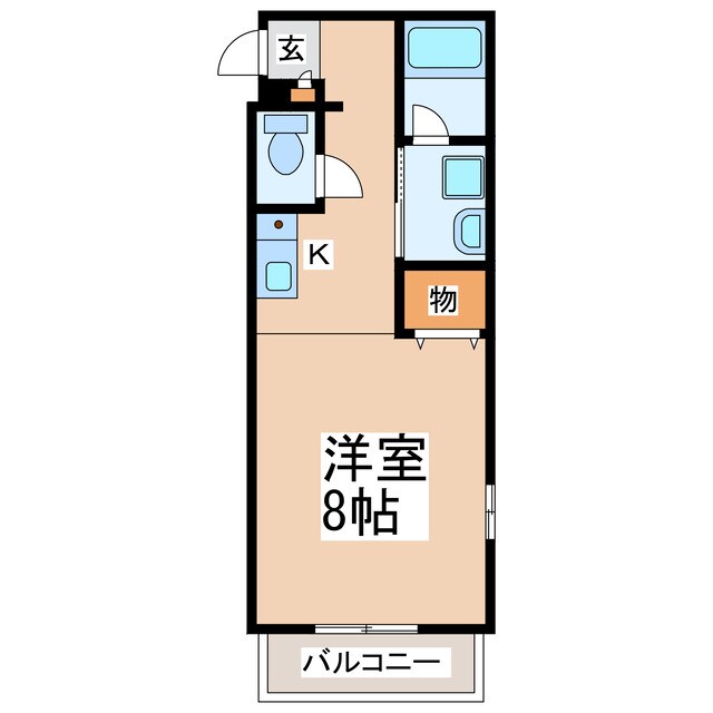 物件間取画像