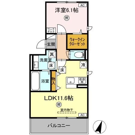 セレブ菊池の物件間取画像