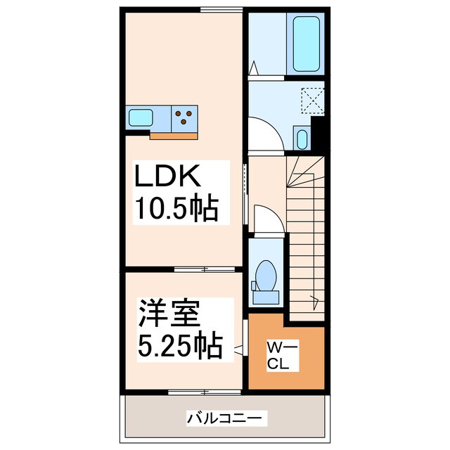 武蔵ヶ丘エステラブルの物件間取画像