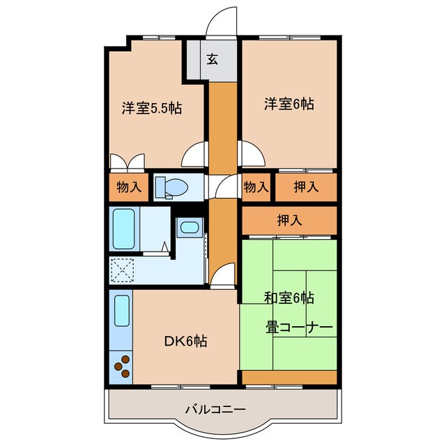 クリスタージュＴ＆Ａ～座・和暮らし～の物件間取画像