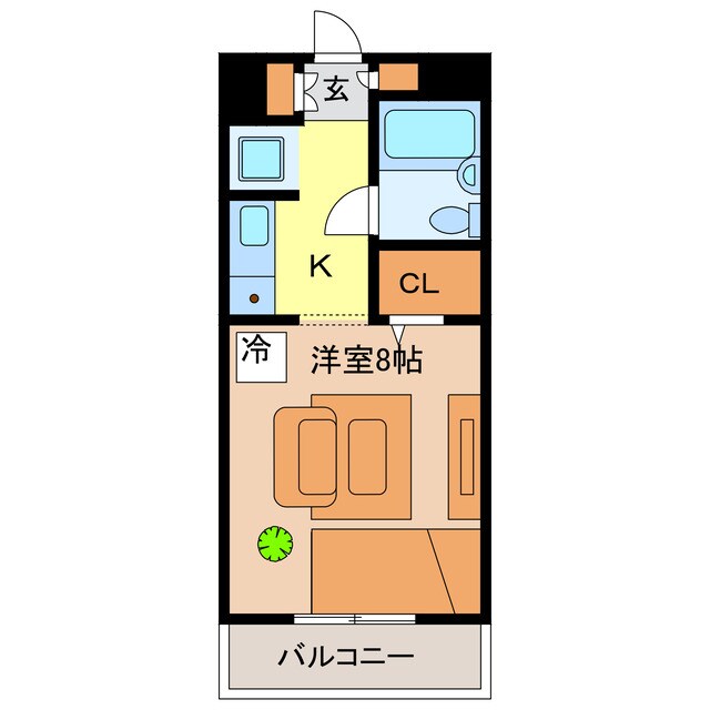ヴィラージュ　ミュゲの物件間取画像