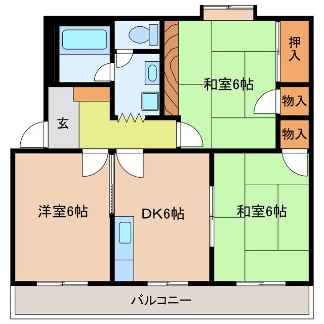 時音の物件間取画像
