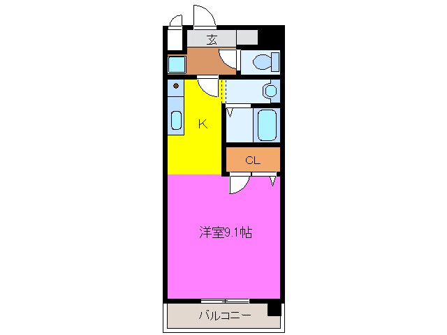 オンリーワンの物件間取画像