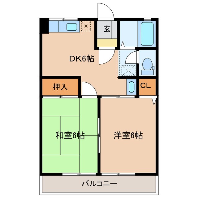 ジャスミンの物件間取画像