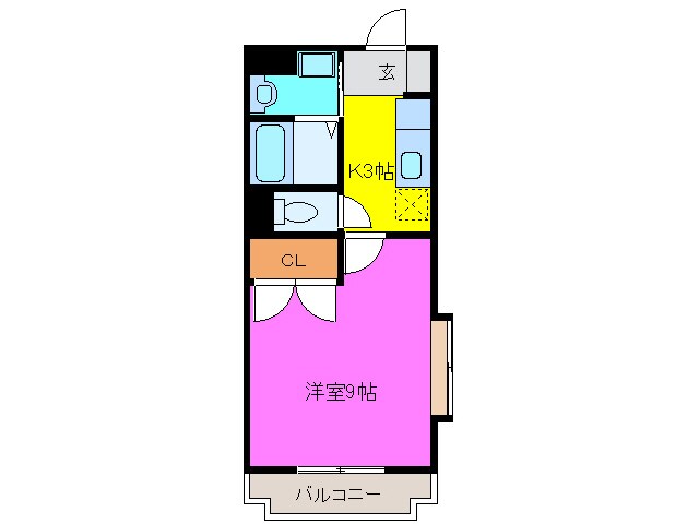 ストーク９の物件間取画像