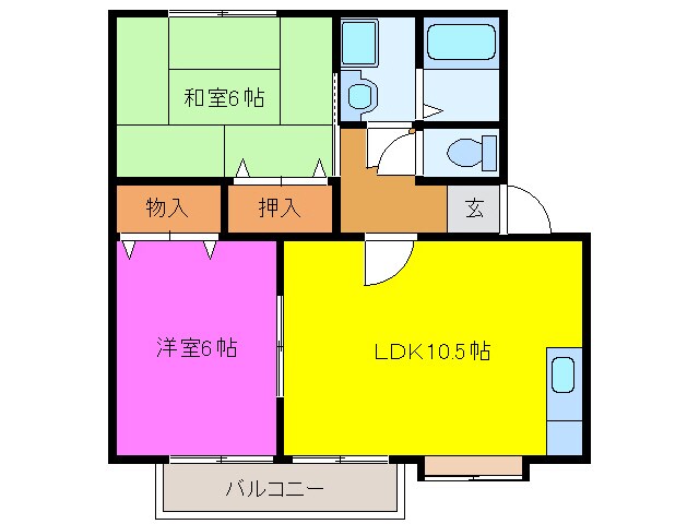 タミールの物件間取画像