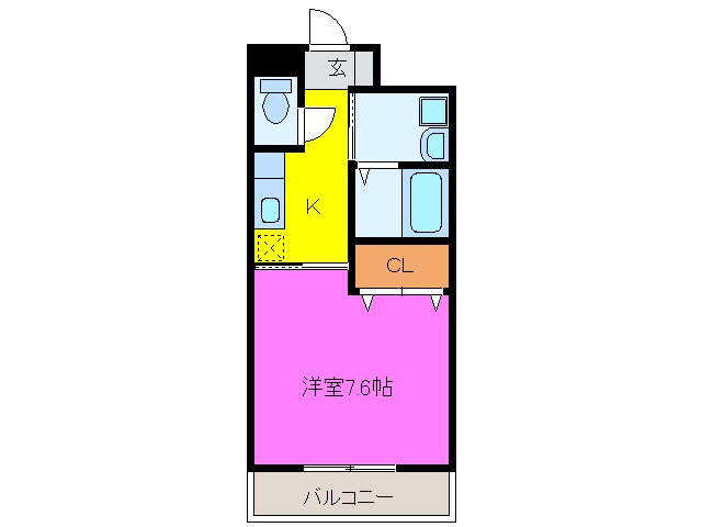 リバティーの物件間取画像