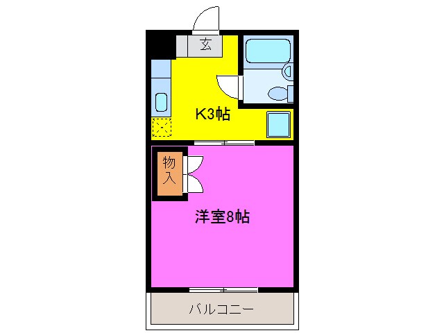 フェリーチェ ヴィータの物件間取画像