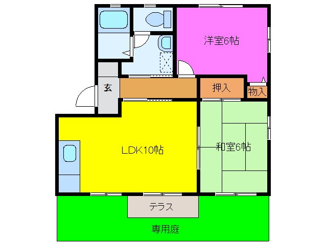 アリューリュ・リーザーⅡの物件間取画像