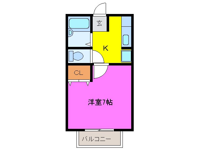 アリヴァーレの物件間取画像