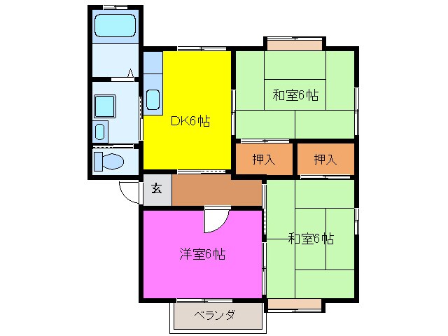 サンライズの物件間取画像