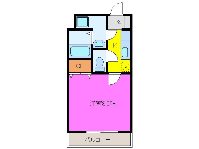 プルミエール（大瀬町）の物件間取画像