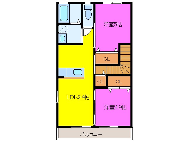 シャルマンコート（飯田町）の物件間取画像