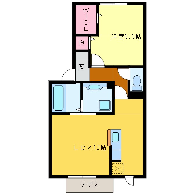 Ｃａｓａ　ＦｅｌｉｃｅＢの物件間取画像