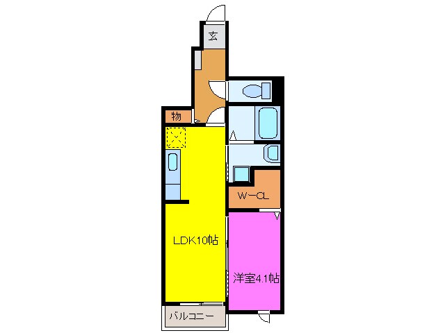 エスペランサの物件間取画像