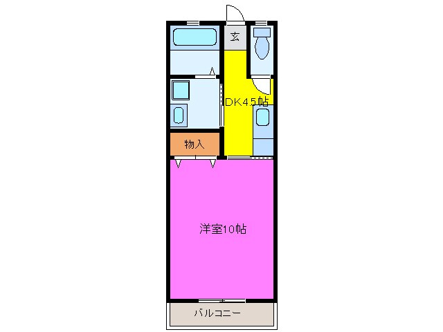 フォレスト半田の物件間取画像