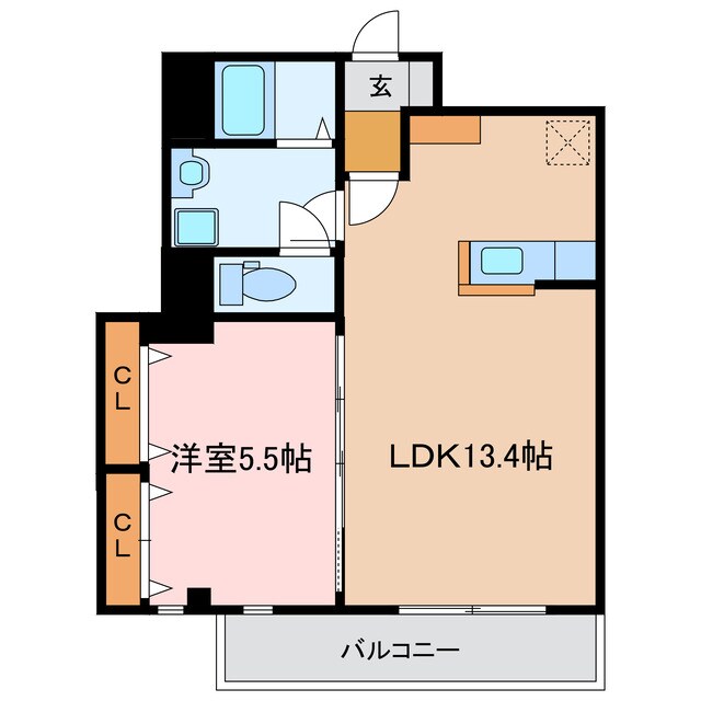 BELLA VITAⅡの物件間取画像