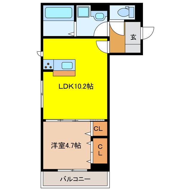 TOMARI有玉の物件間取画像