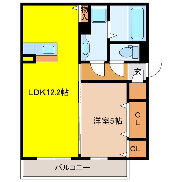 Ｄ－Ｈｉｌｌｓ篠ヶ瀬の物件間取画像