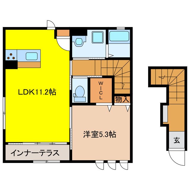 フォールブランの物件間取画像